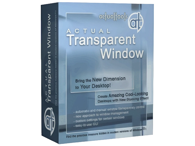 Actual Transparent Window 8.15.4